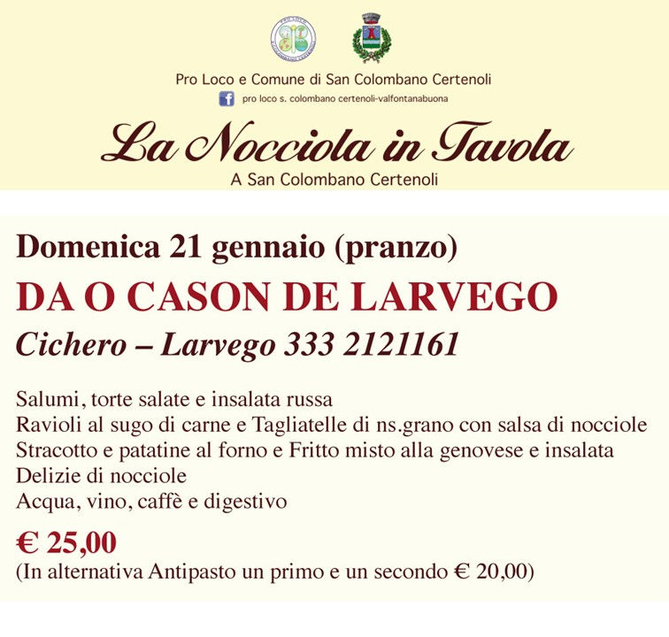 La nocciola è in tavola