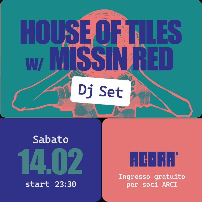 HOUSE OF TILES w/ MISSIN RED