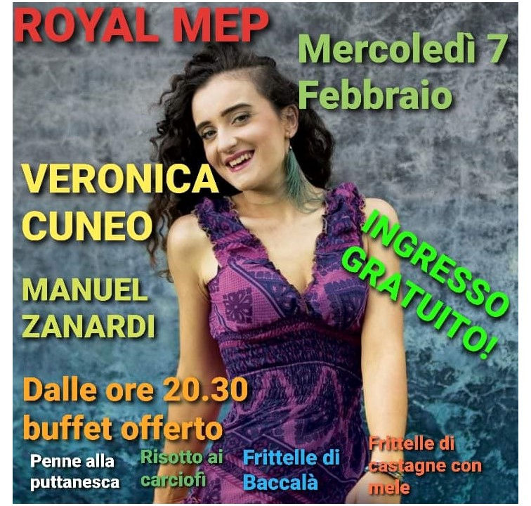 Veronica Cuneo - free buffet