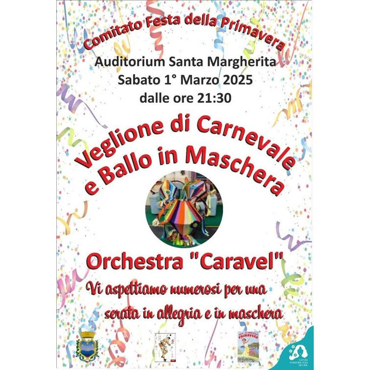 Veglione di carnevale e ballo in maschera