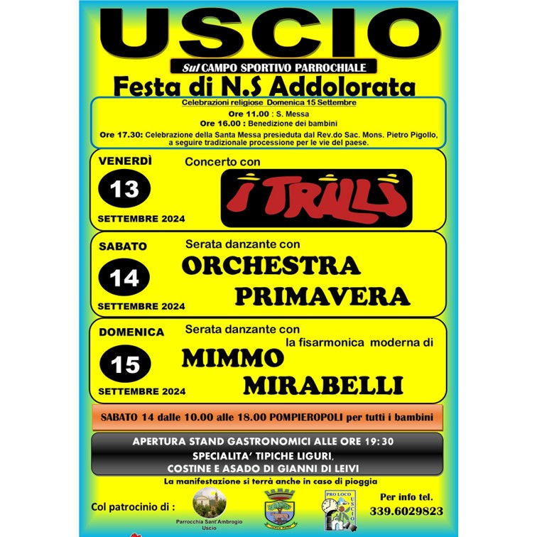 Festa N.S. Addolorata