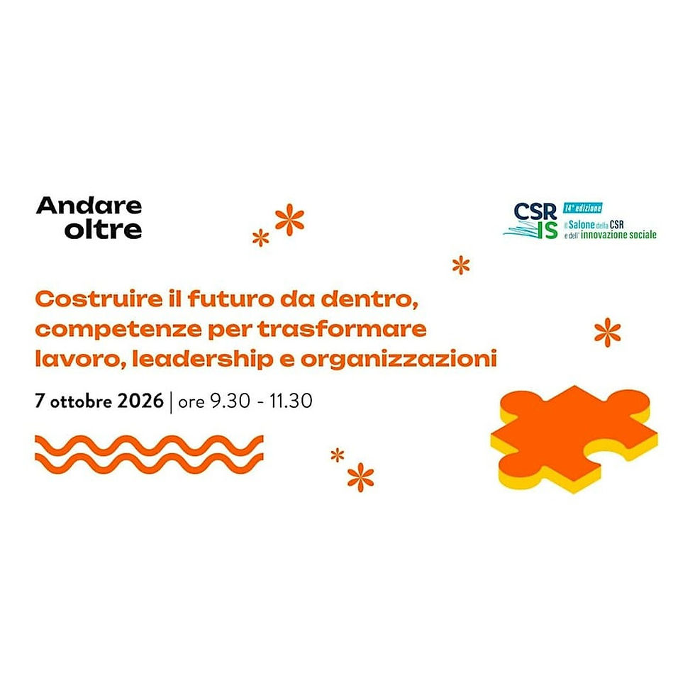 Costruire il futuro da dentro, competenze per trasformare lavoro...