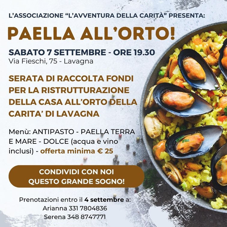 Paella dell'orto