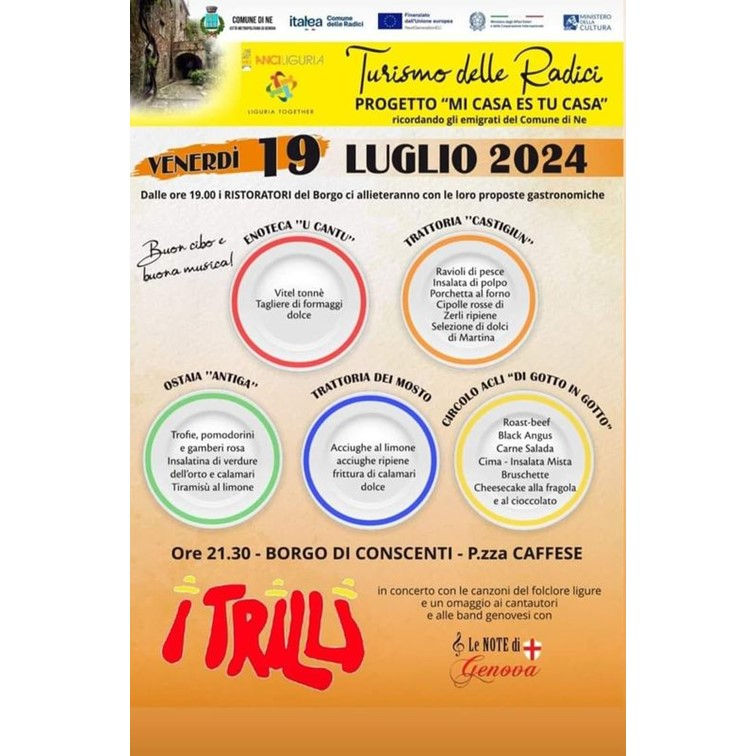 Turismo delle radici: ricordando gli emigrati del Comune di Nè