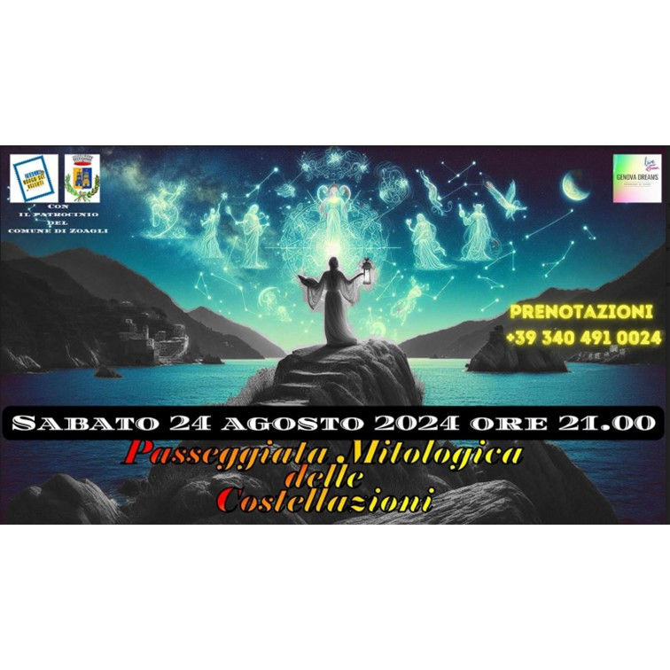 Passeggiata Mitologica delle Costellazioni: le Stelle dello Zodiaco