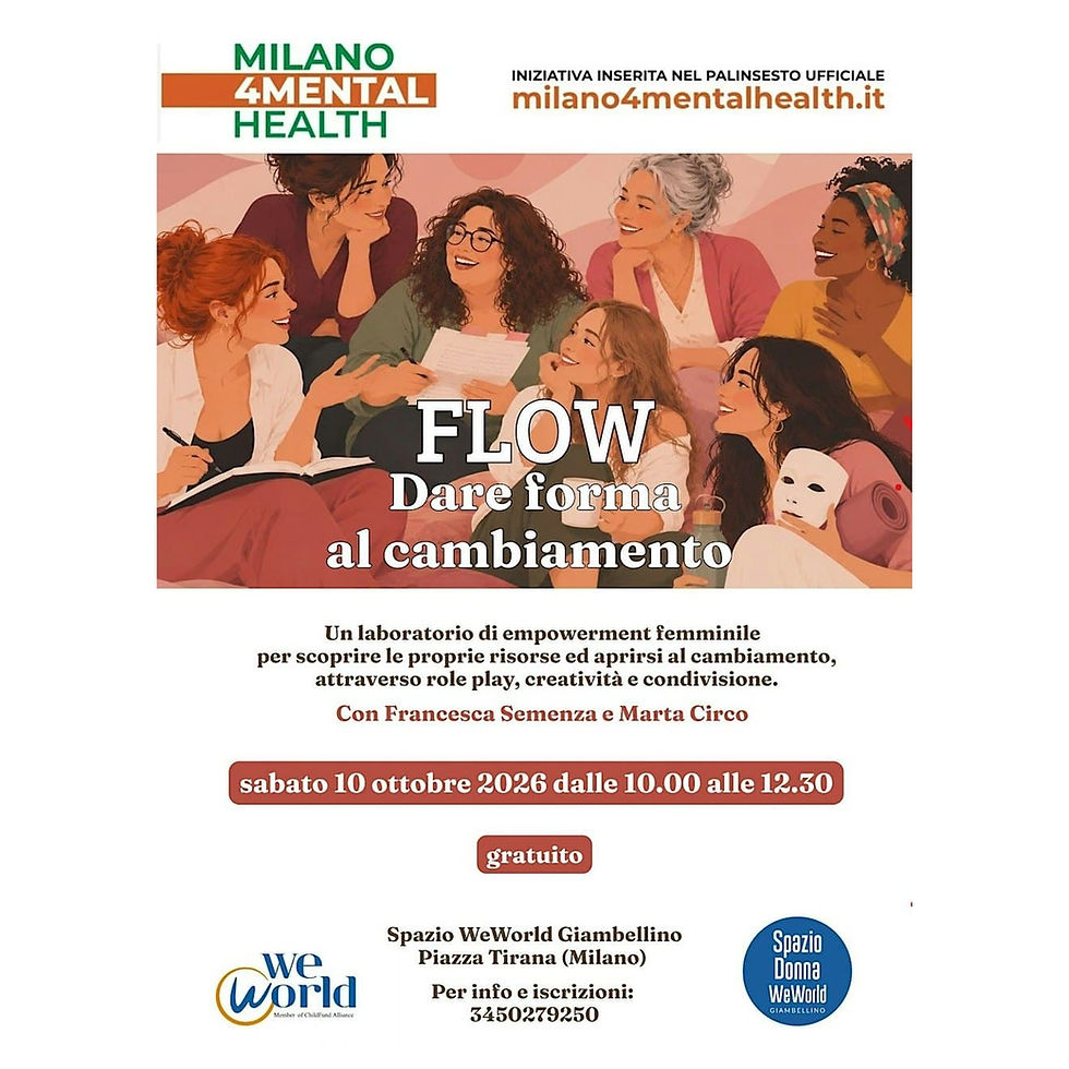 FLOW - dare forma al cambiamento - workshop esperienziale