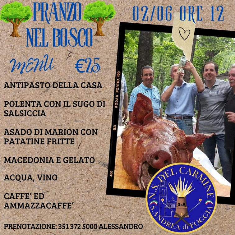 Pranzo nel bosco