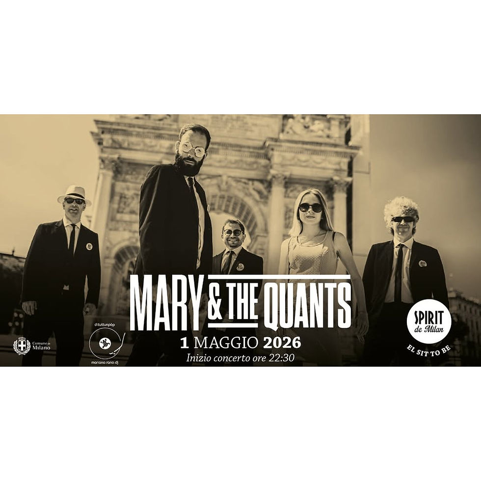 Bandiera Gialla – Mary and the Quants