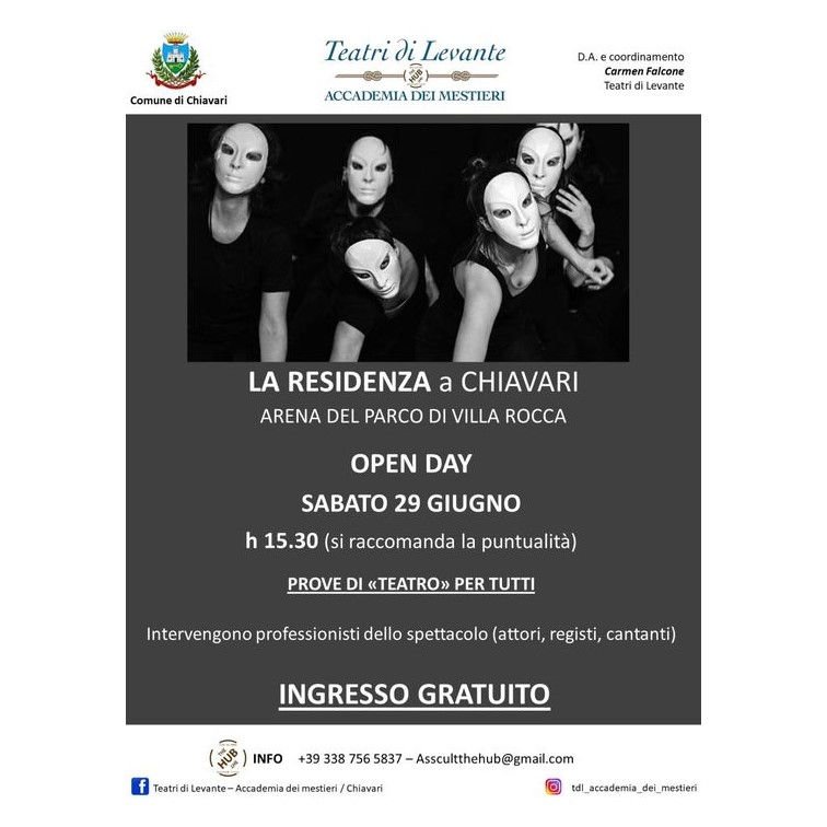 "La Residenza" - Open Day teatrale