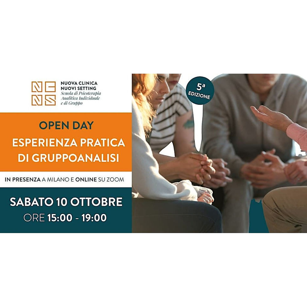 ESPERIENZA PRATICA DI GRUPPOANALISI