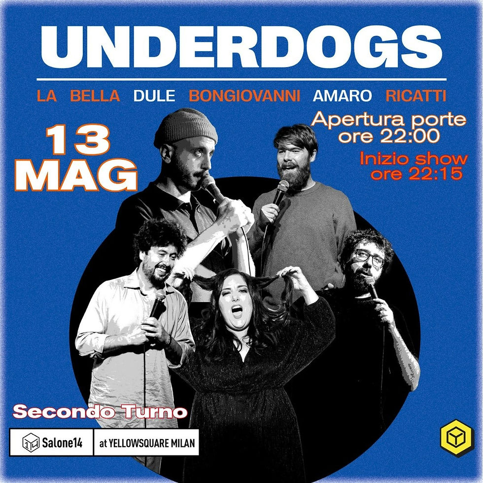 Underdogs | Comedy Show - SECONDO TURNO