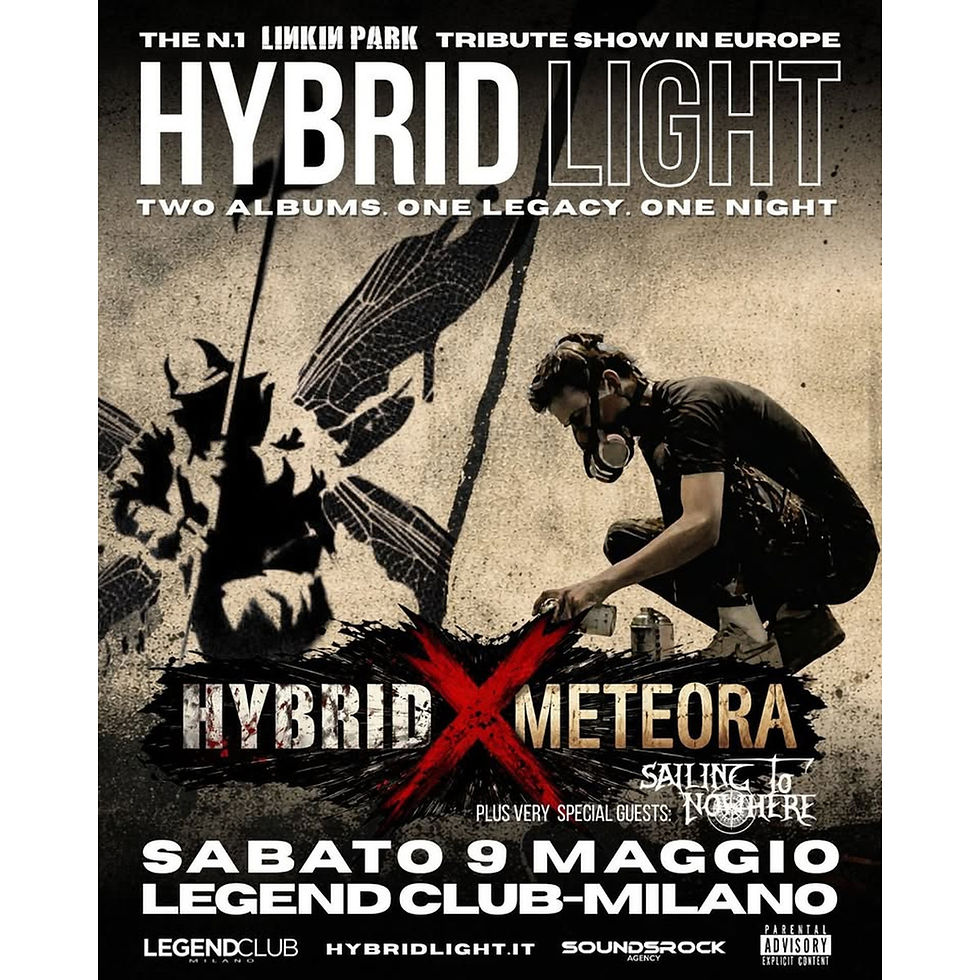 HYBRID THEORY Linkin Park tribute - SAILING TO NOWHERE @Legend Club Milano