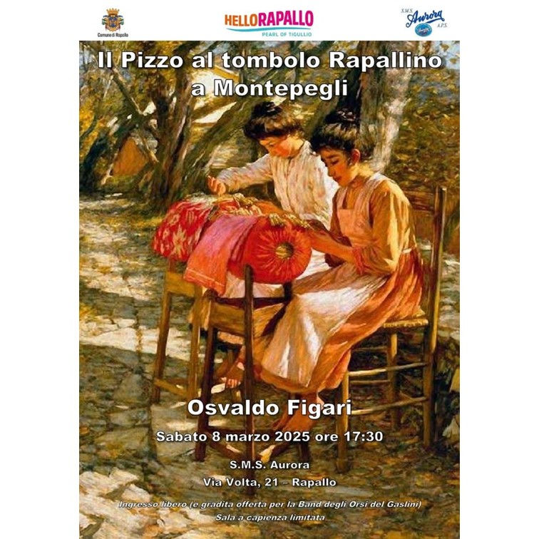 Conferenza: il pizzo al tombolo rapallino