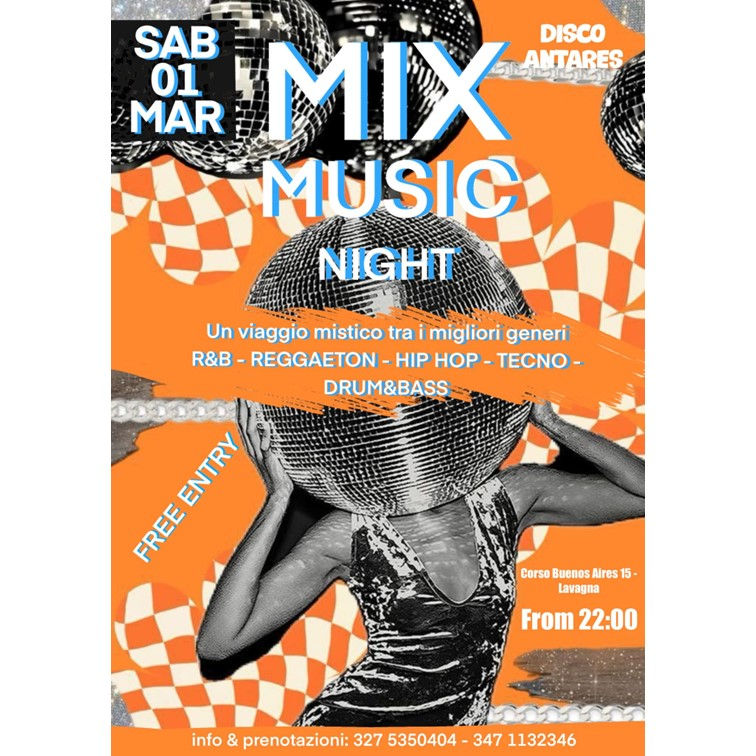 Mix music night