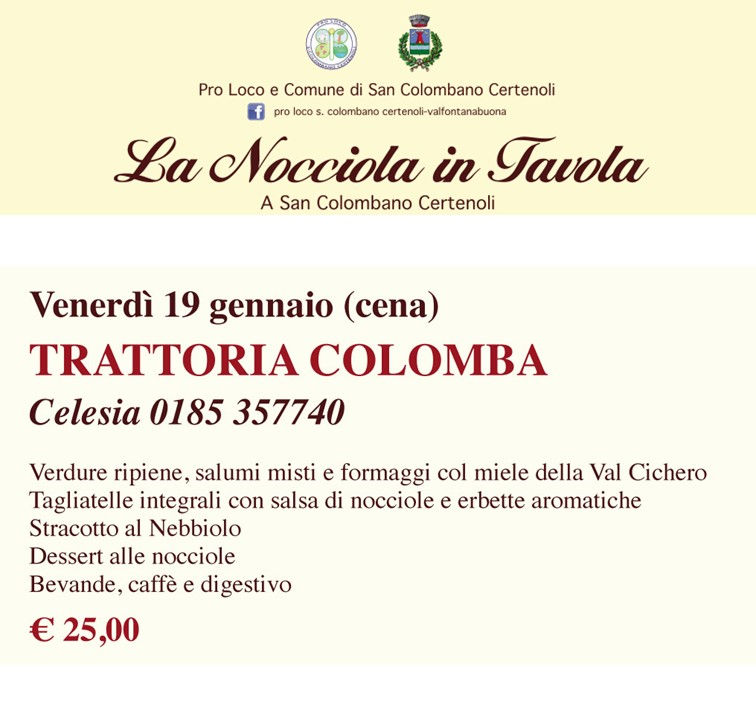 La nocciola è in tavola