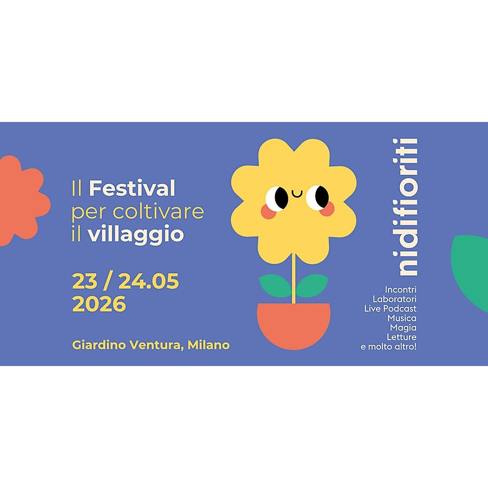 Il Festival di Nidi Fioriti - Milano 23-24 maggio 2026