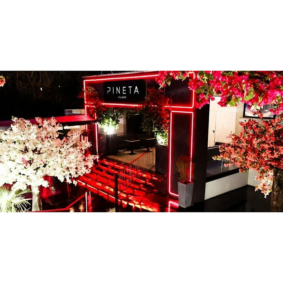 Milan Friday Summer Garden @ Pineta Aperitif and Disco - Info 3516641431