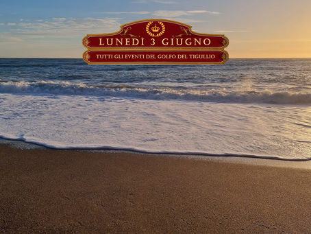 Tutti gli eventi di oggi, lunedì 3 giugno