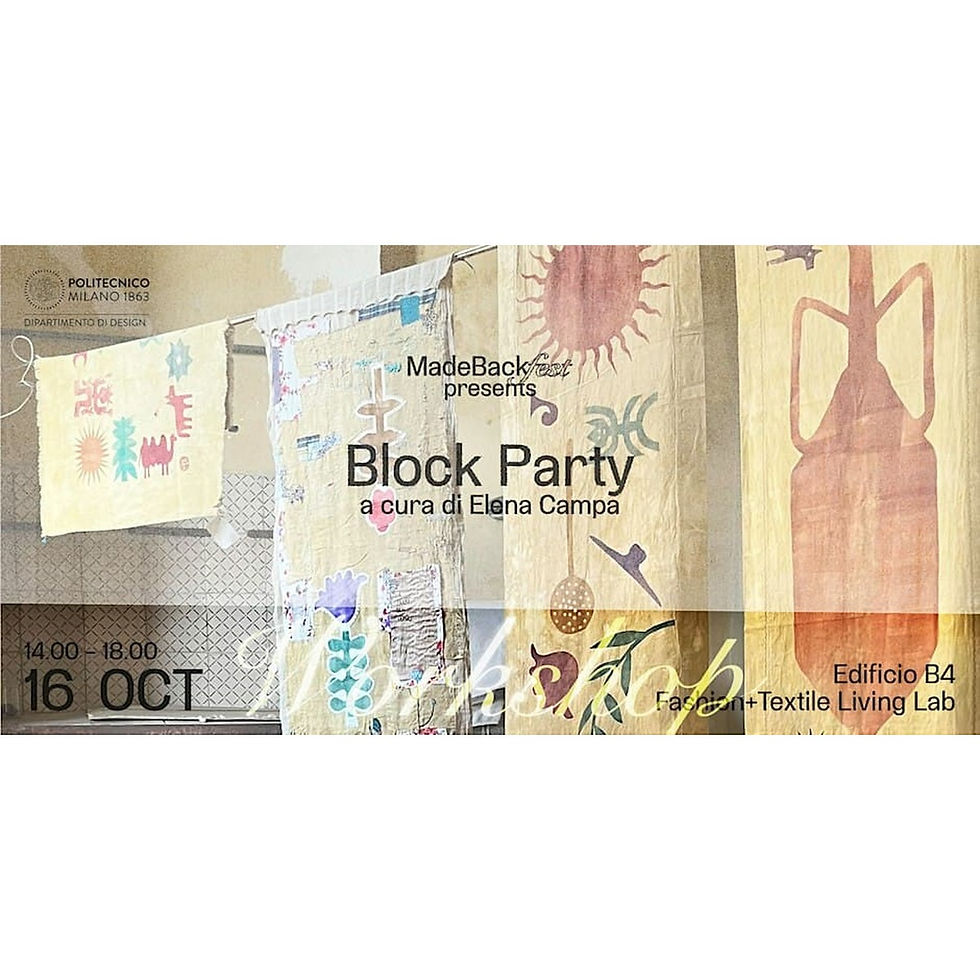 MadeBack - Block Party by Elena Campa