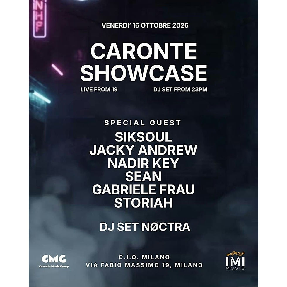 Caronte Showcase - C.I.Q. Milano