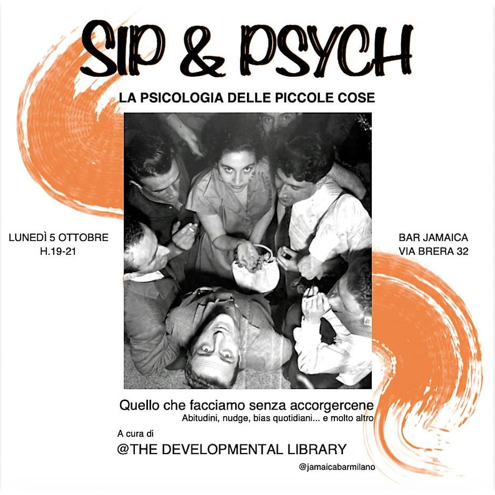 Sip & Psych: La Psicologia delle Piccole Cose