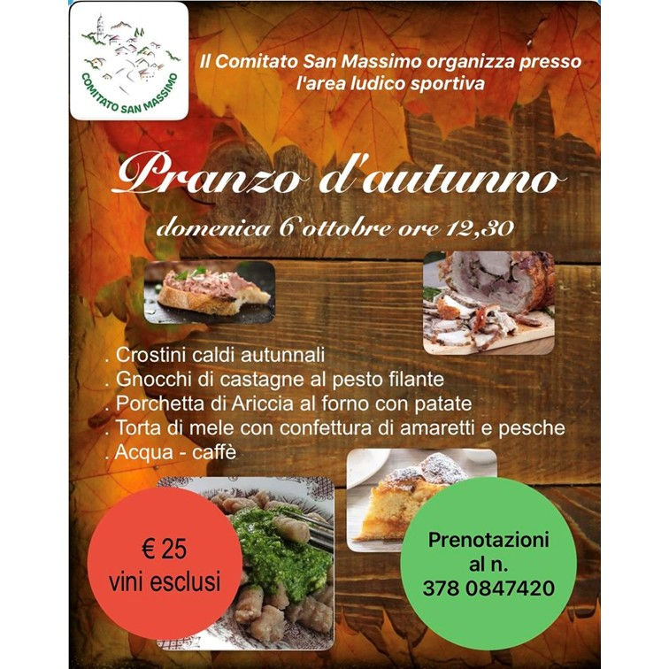 Pranzo d'autunno