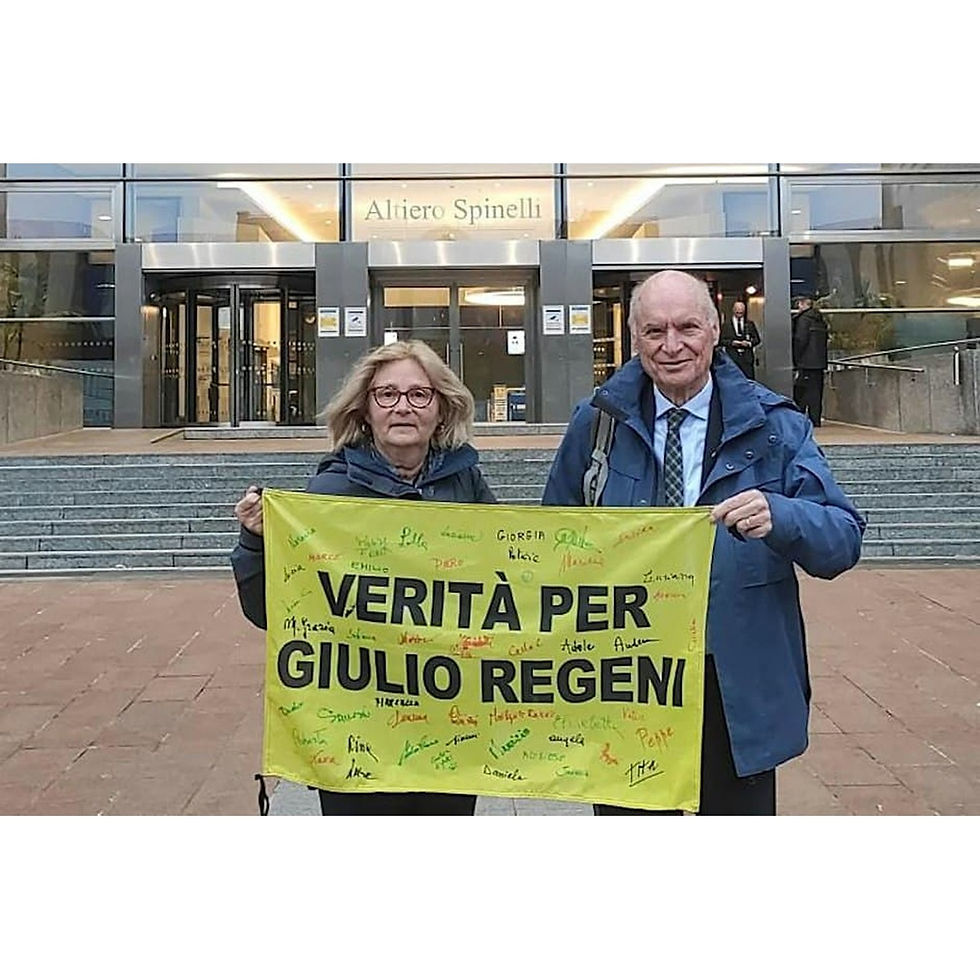 Giulio Regeni, il film. Proiezione speciale con la famiglia Regeni