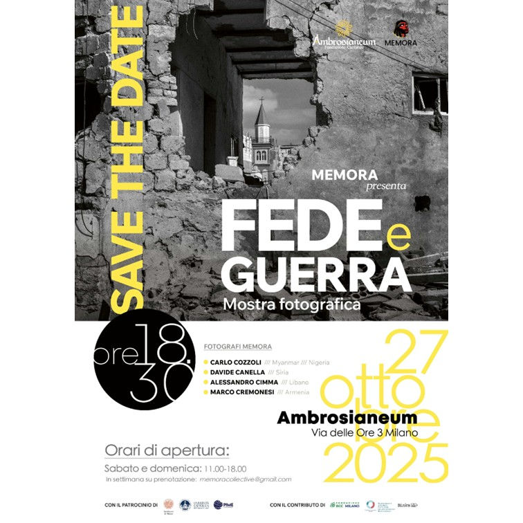 Fede e guerra. Una mostra fotografica all’Ambrosianeum