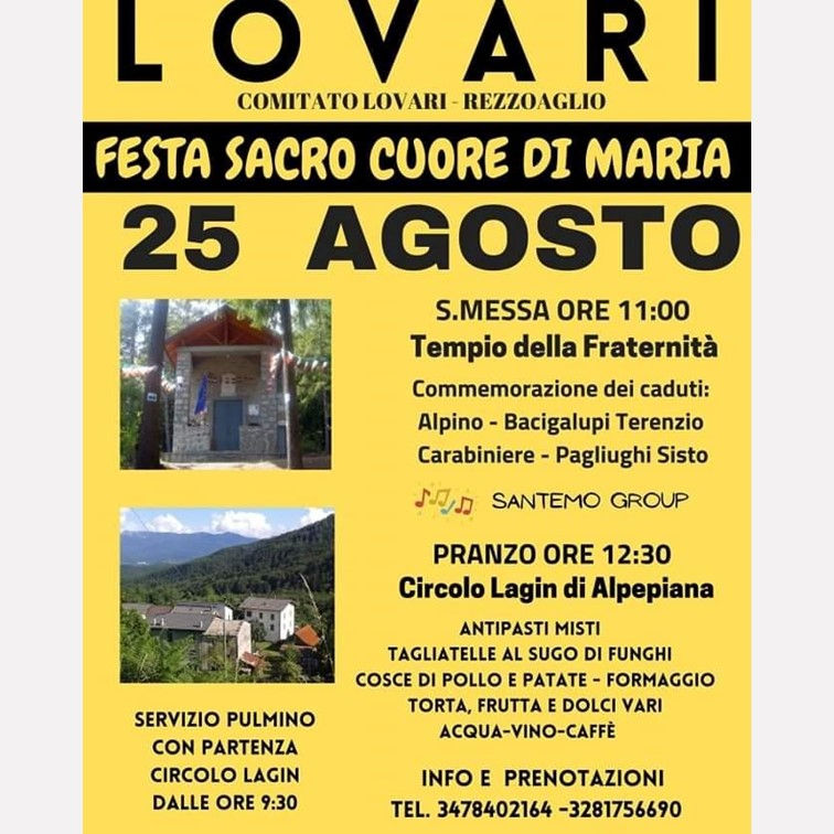 Festa Sacro Cuore di Maria