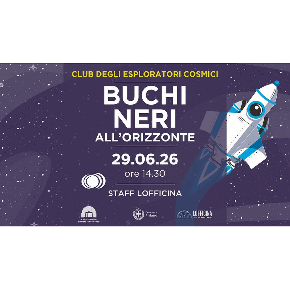 BUCHI NERI ALL’ORIZZONTE