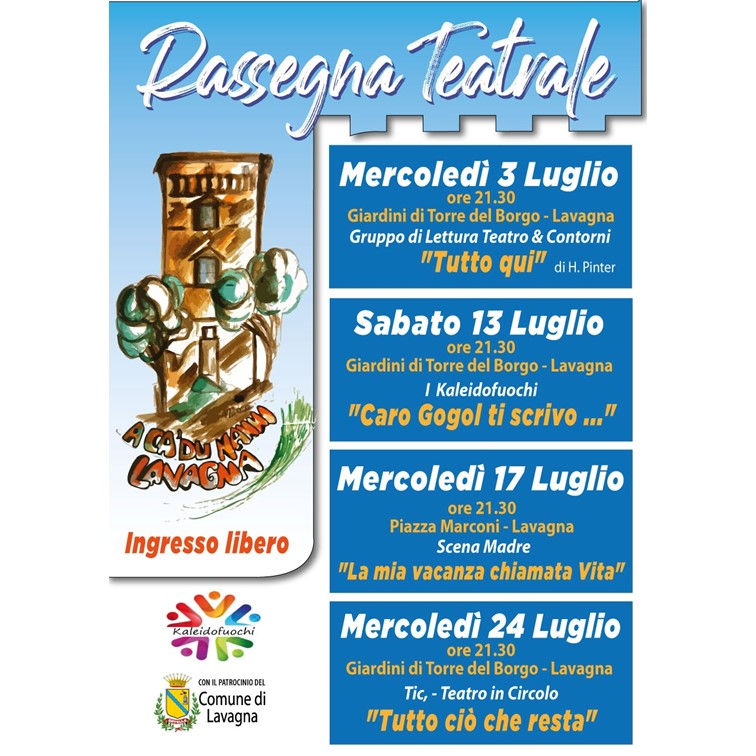 Rassegna teatrale in ricordo di Nanni Paggi