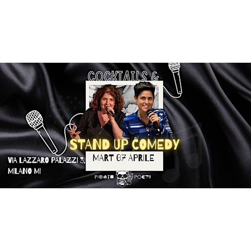 STAND-UP COMEDY & COCKTAILS |open mic, impro & fun |PIRATI e POETI