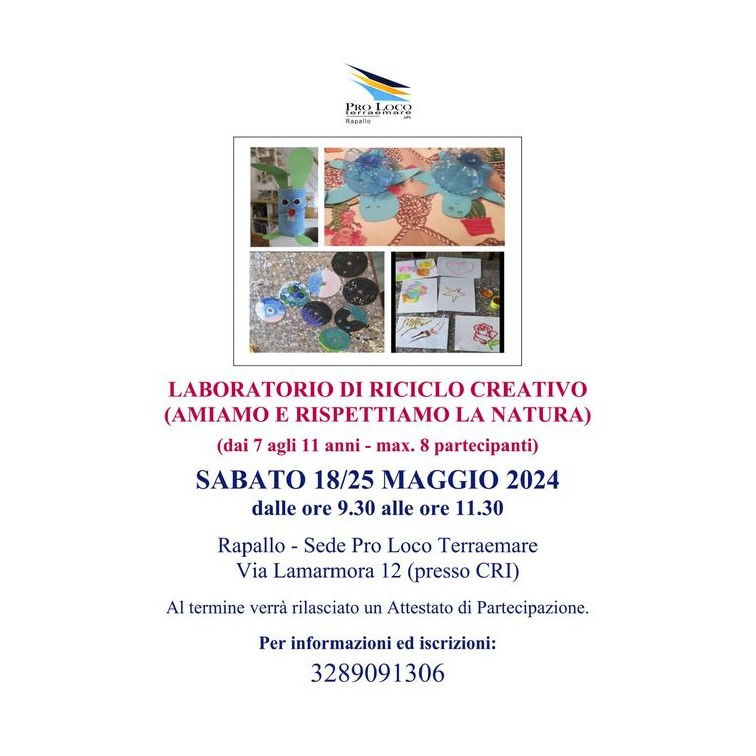 Laboratorio di riciclo creativo