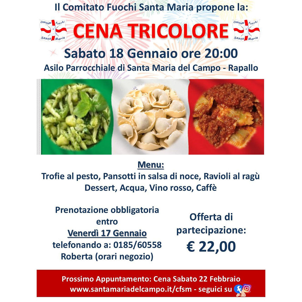 Cena tricolore