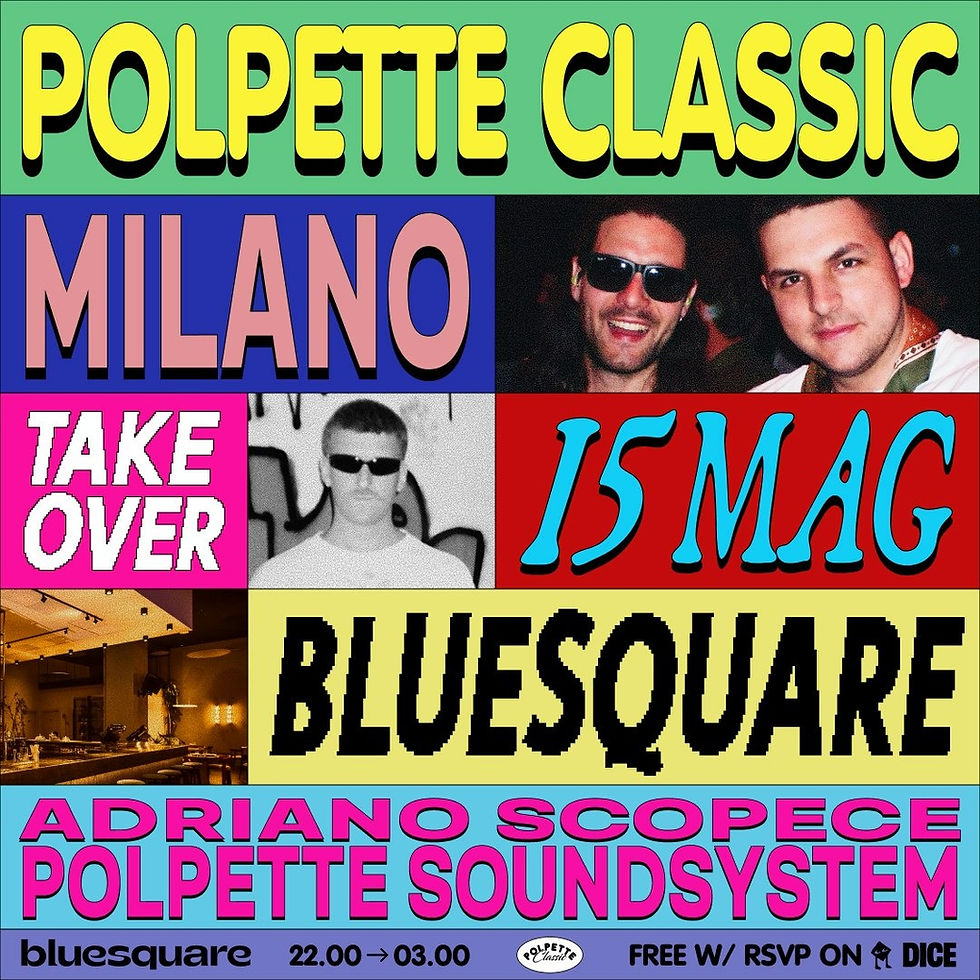 Hi-Fi Weekends with POLPETTE CLASSIC *Free Entry*