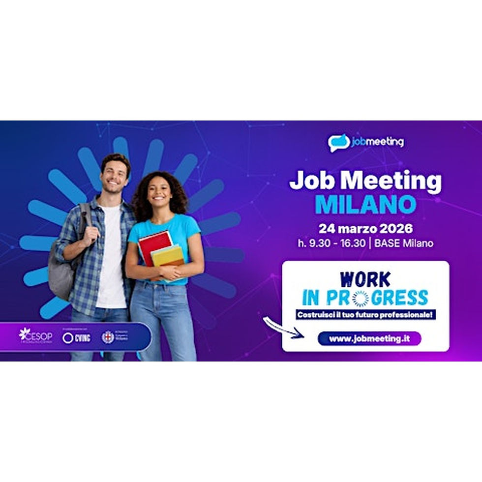Job Meeting MILANO 2026