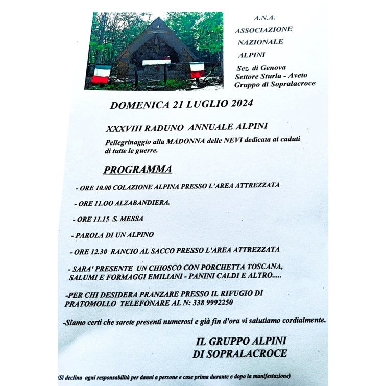 XXXVIII Raduno annuale Alpini