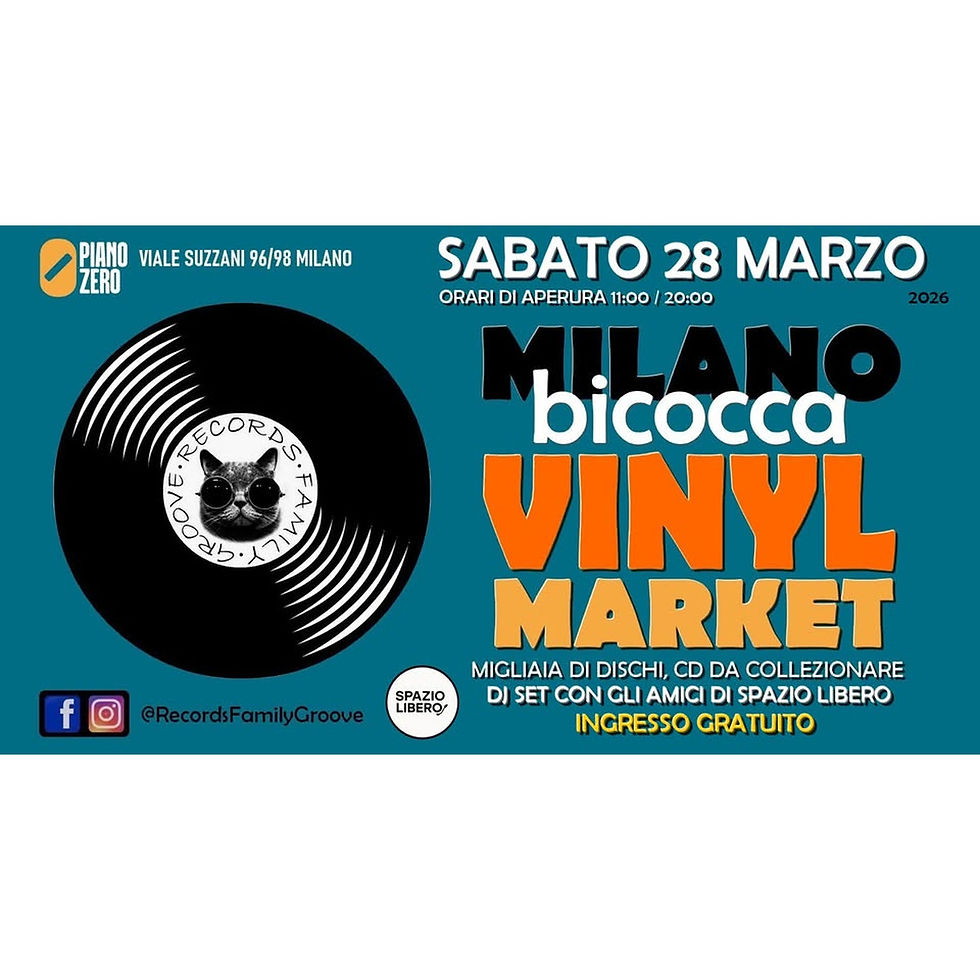 MILANO BICOCCA VINYL MARKET XXL
