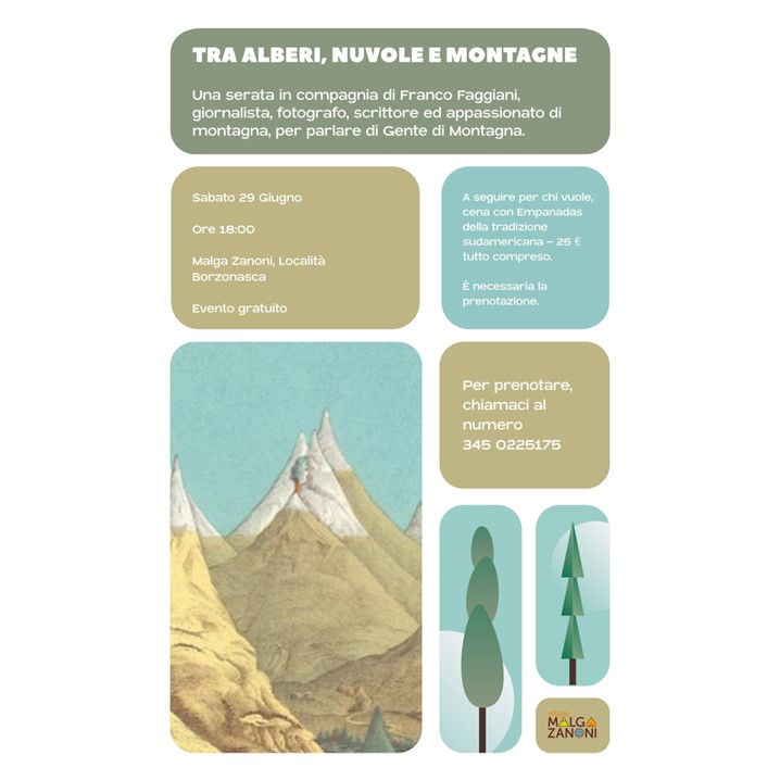 TRA ALBERI, NUVOLE E MONTAGNE