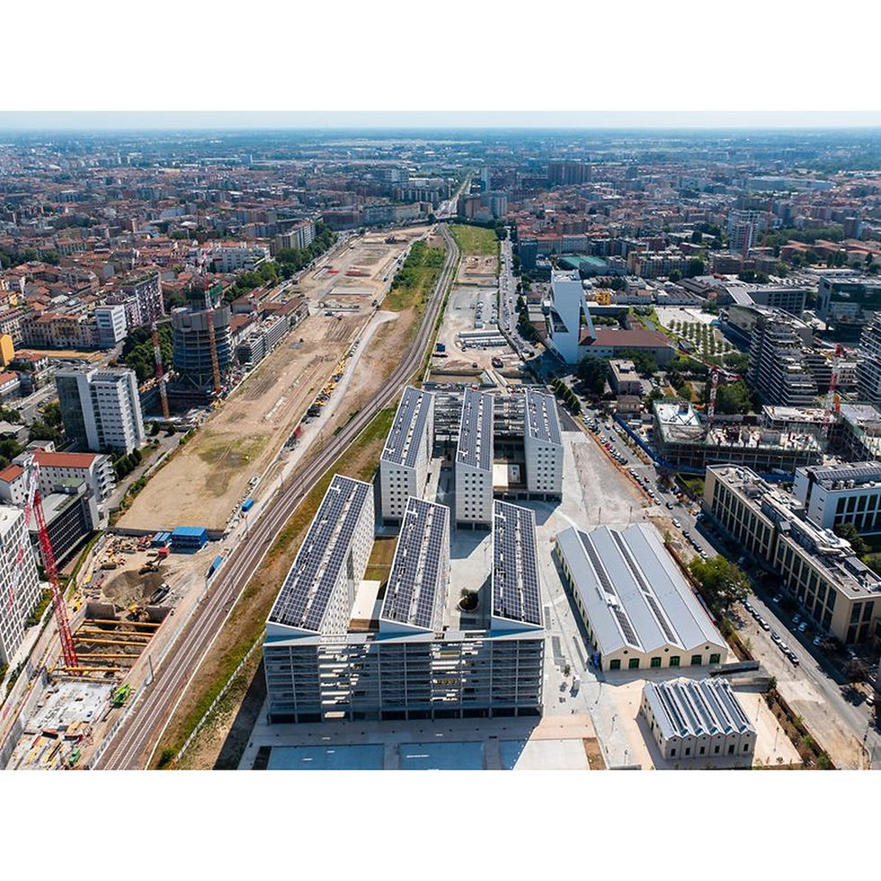 La MILANO OLIMPICA e lo Scalo di Porta Romana: VILLAGGIO OLIMPICO, Torre Faro e Fondazione Prada