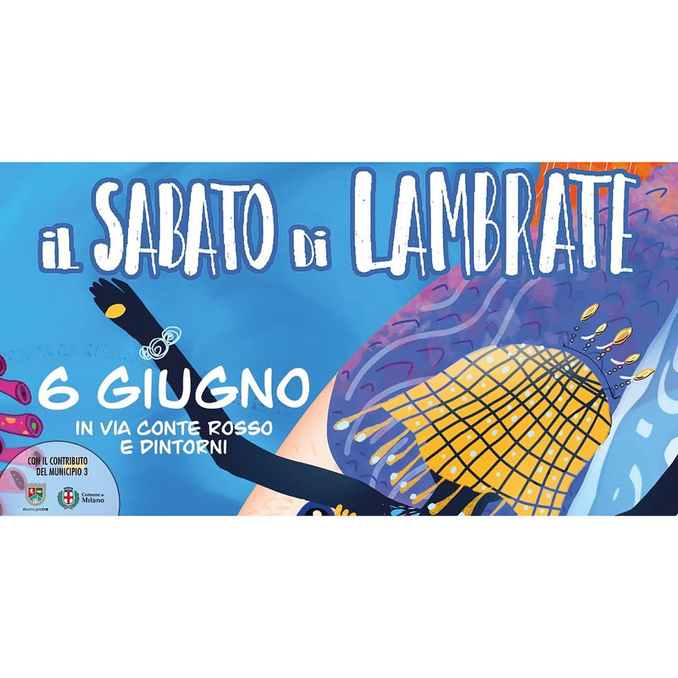 Il Sabato Di Lambrate 2026 • 6 giugno