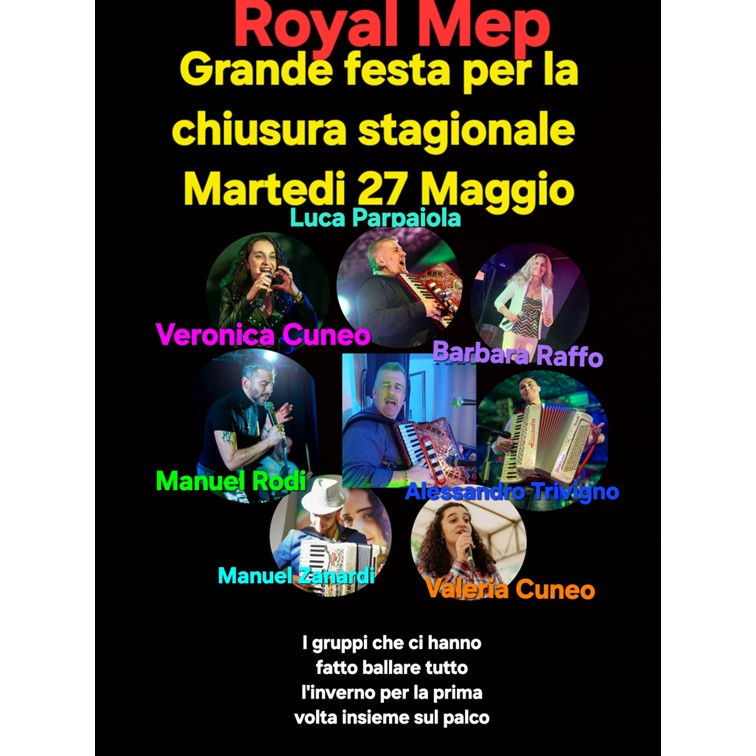 Grande festa per la fine della stagione