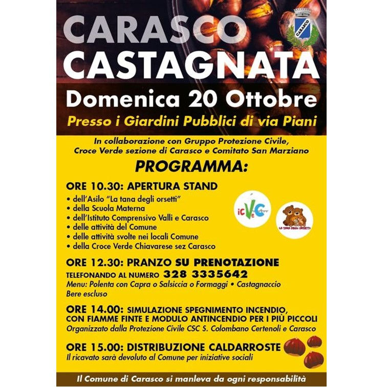 Castagnata a Carasco