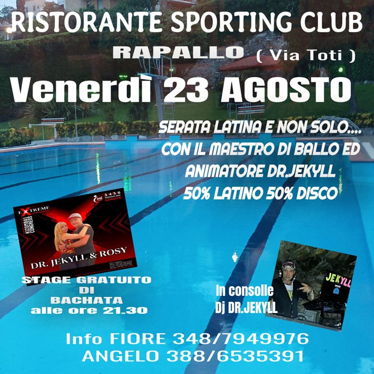 Serata latina e non solo...