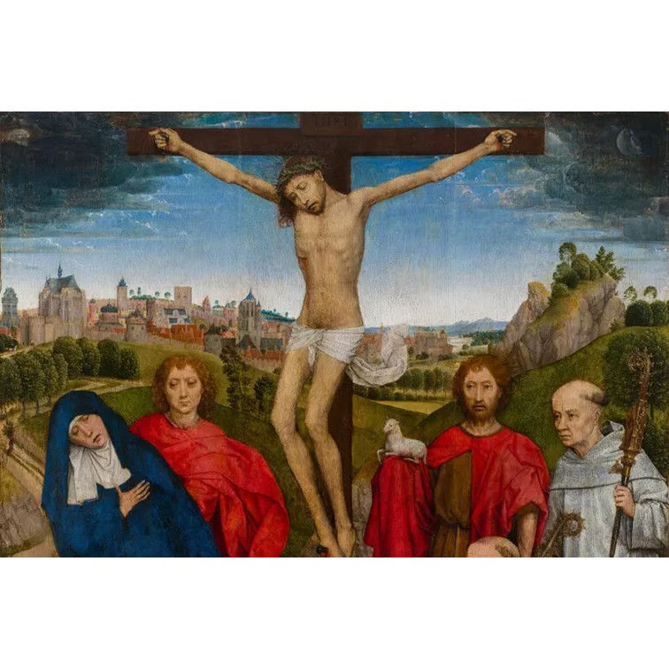 La Crocifissione di Memling e quattro artisti contemporanei