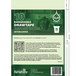 Label Design - Symphony Environmental Ltd