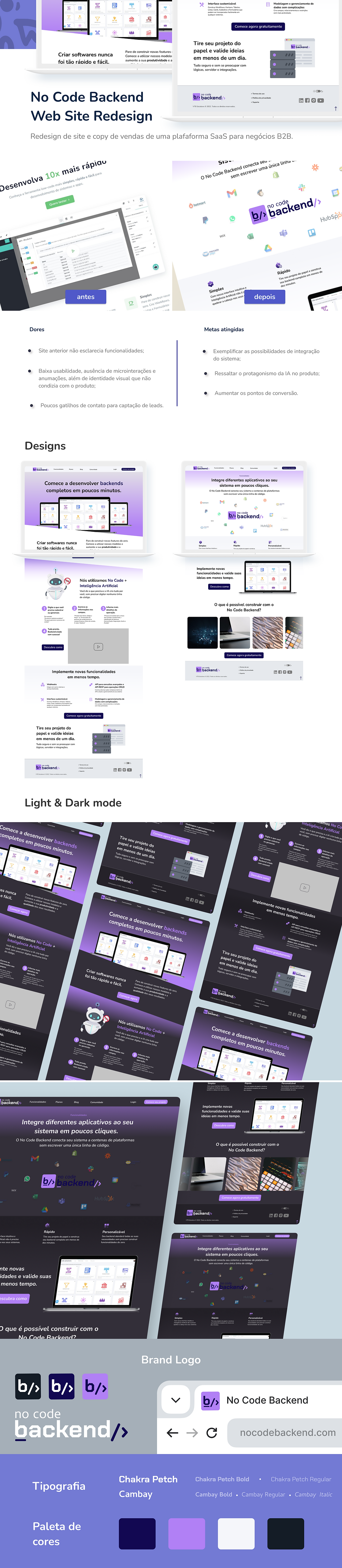 Case Redesign Website