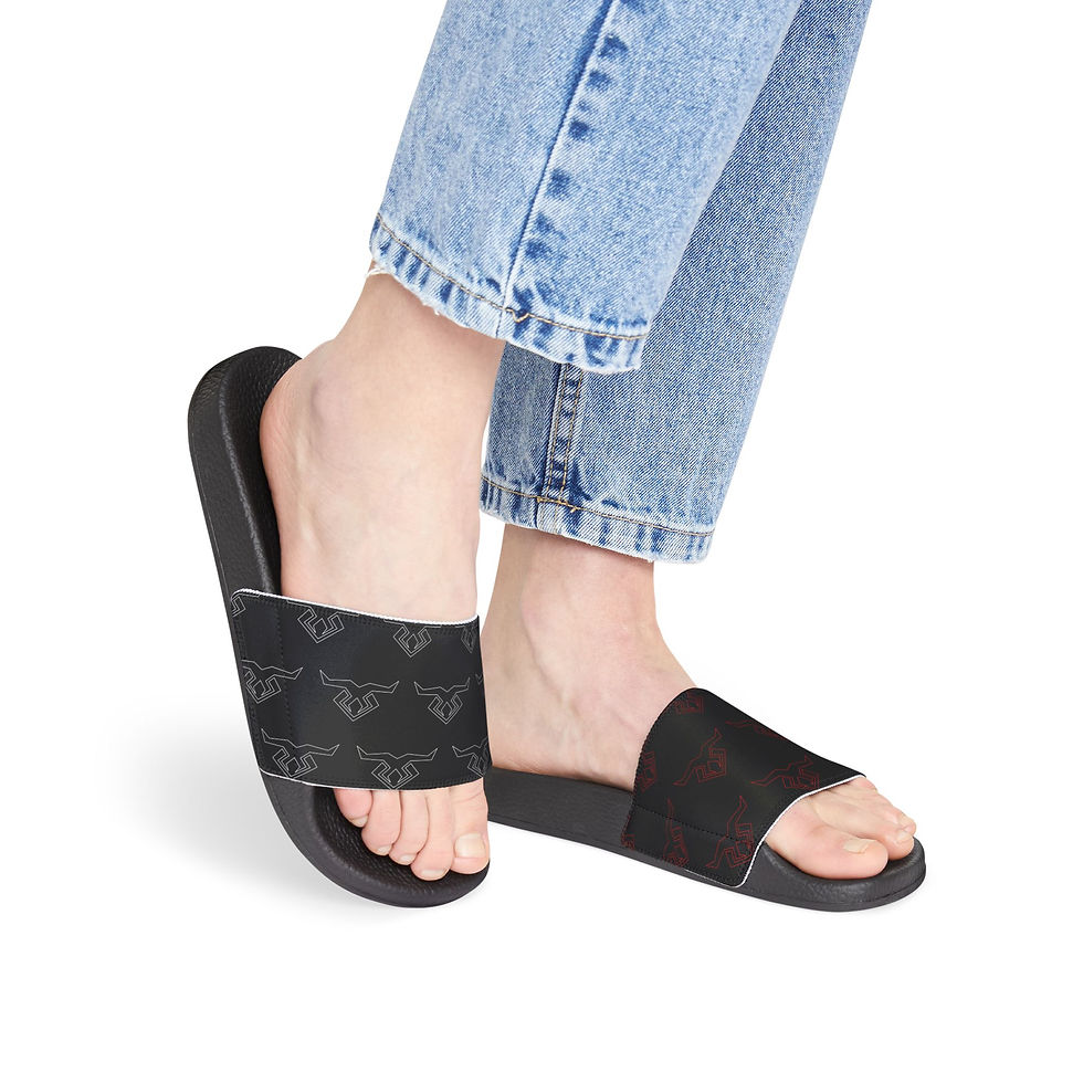 Thumbnail: Basic Logo Women's Strap Slids; Sandals