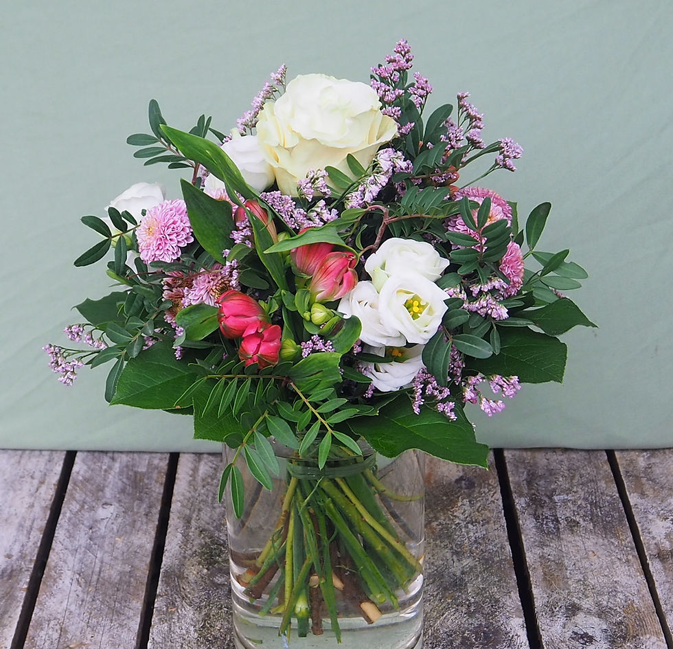 Blumenstrauss rosa klein