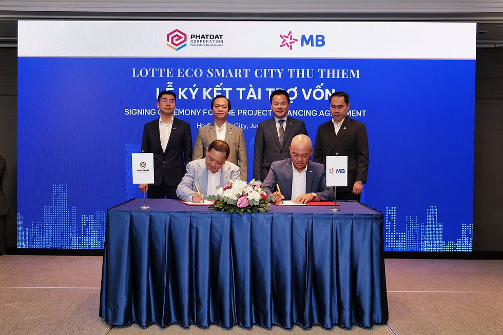 Lễ ký kết tài trợ vốn